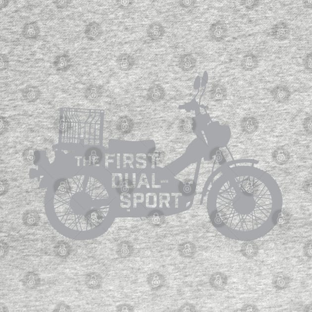 The First Dual-Sport Motorcycle (Gray) by MComfort61